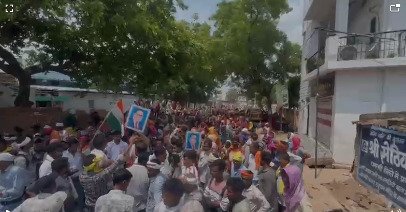 Tribal protest
