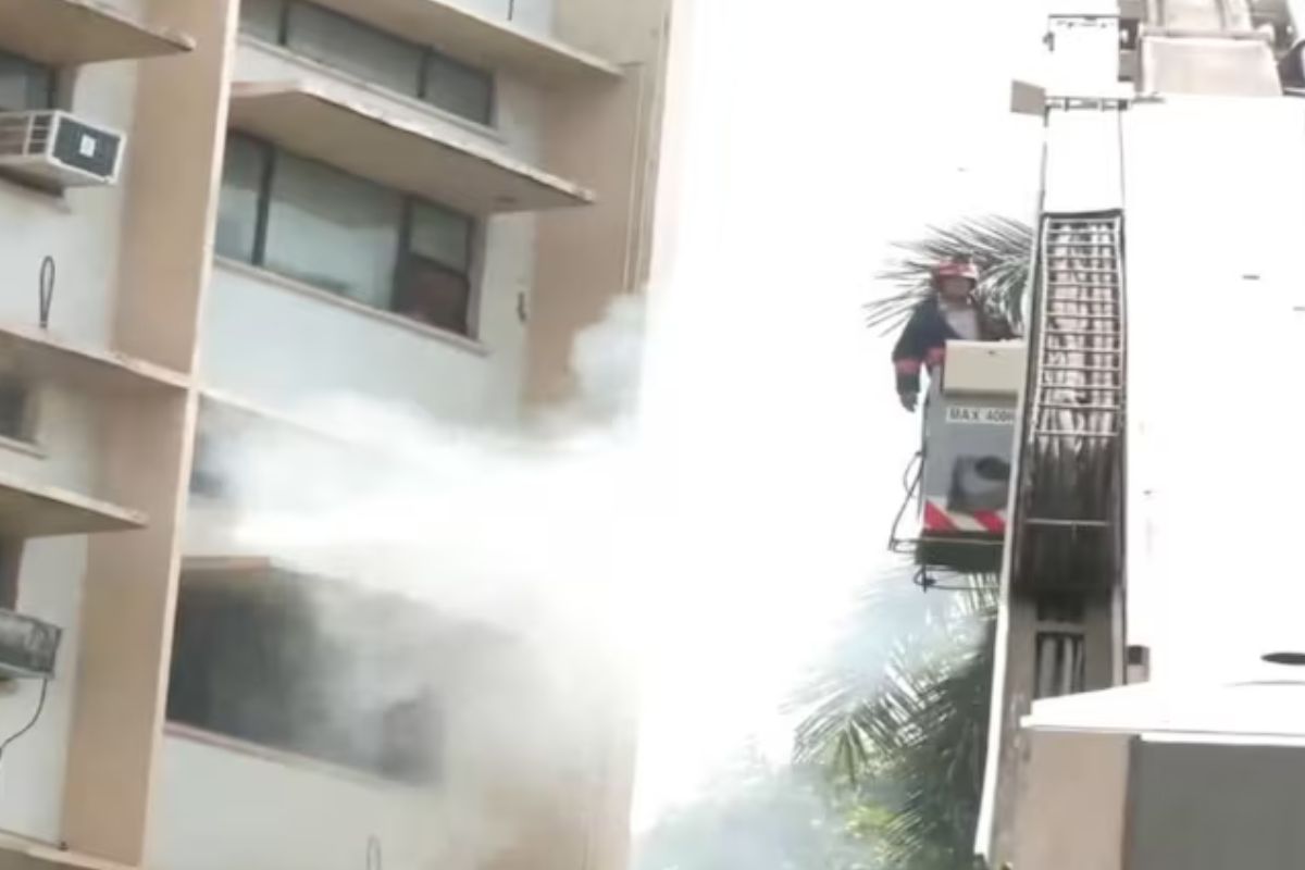 Education Ministry Building Fire